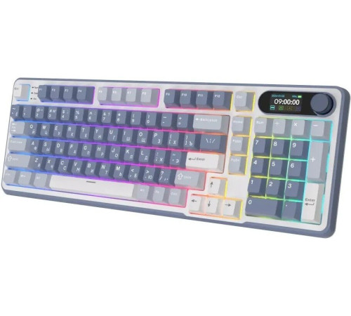 Клавиатура Royal Kludge RK-S98 RGB Ocean Blue RK Cream