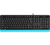 Клавиатура A4Tech Fstyler FKS10 черный/синий