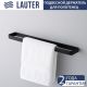 Набор аксессуаров для ванной Lauter 21SH7062 + 21SH7052 + 21SH8372 Matt Black, 3 предмета
