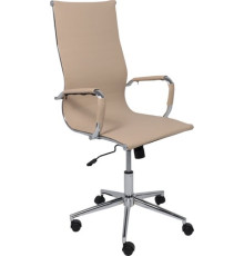 Офисное кресло AksHome Evelin экокожа, бежевый
