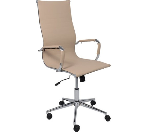 Офисное кресло AksHome Evelin экокожа, бежевый