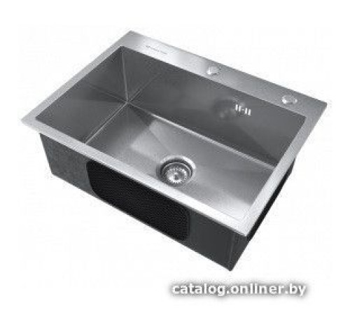 Кухонная мойка Ulgran Steel 60x45 брашированная сталь