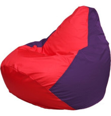 Кресло-мешок Flagman Груша Макси Г2.1-233 фиолетовый/красный