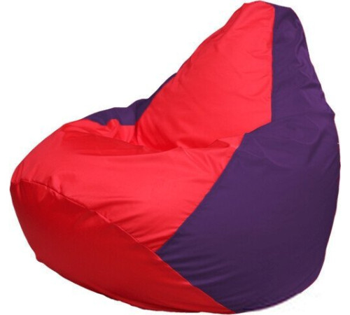 Кресло-мешок Flagman Груша Макси Г2.1-233 фиолетовый/красный