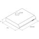 Кухонная вытяжка Jetair Light WH/F/60 PRF0094435B