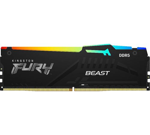 Оперативная память Kingston FURY Beast RGB 16ГБ DDR5 5600 МГц KF556C36BBEA-16