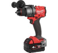 Дрель-шуруповерт Milwaukee M18 FDD3-402C 4933492472 с 2-мя АКБ, кейс