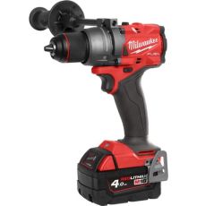 Дрель-шуруповерт Milwaukee M18 FDD3-402C 4933492472 с 2-мя АКБ, кейс