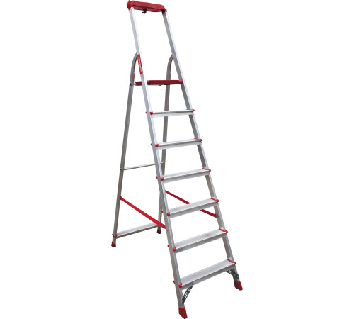 Лестница-стремянка Новая высота NV 3115 3115107 с органайзером 7 ступеней