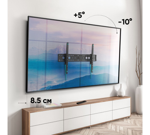 Кронштейн для монитора Onkron UT12 черный