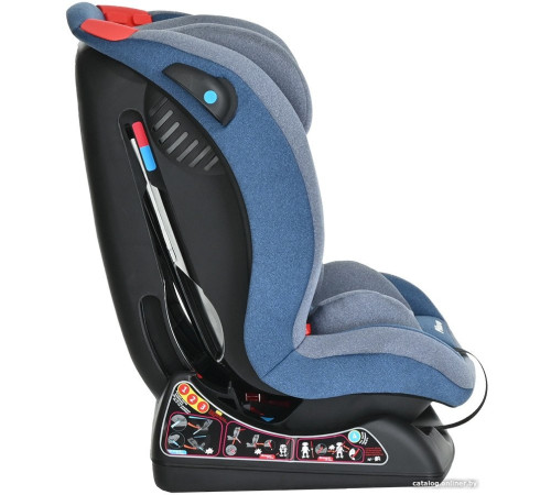 Детское автокресло Pituso Ruente R202 джинс/светло-серый