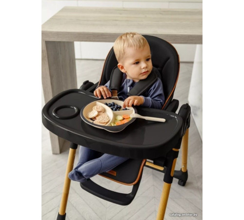 Высокий стульчик Amarobaby Elegant AB23-23EL/09 черный