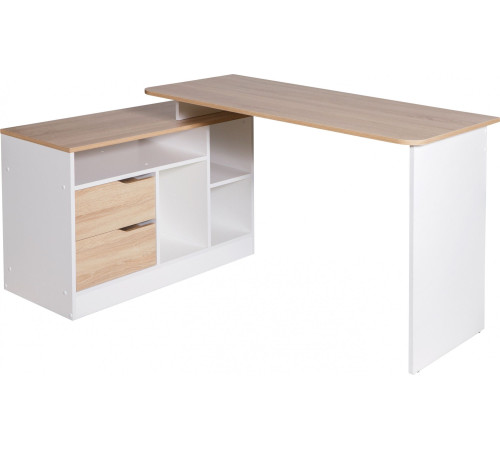 Стол Мебель-класс Имидж-3 белый/дуб сонома