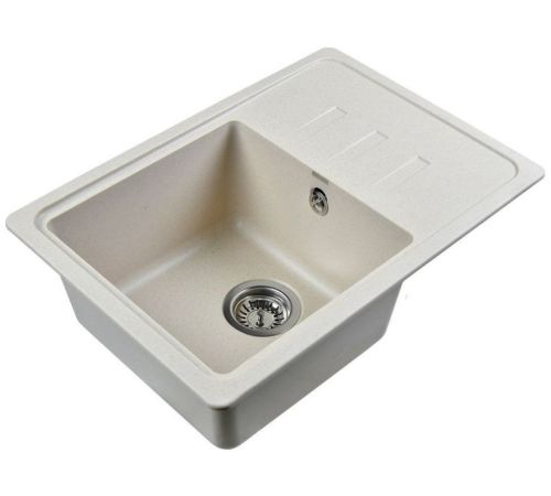 Кухонная мойка Wisent 620-30W с сифоном GER013