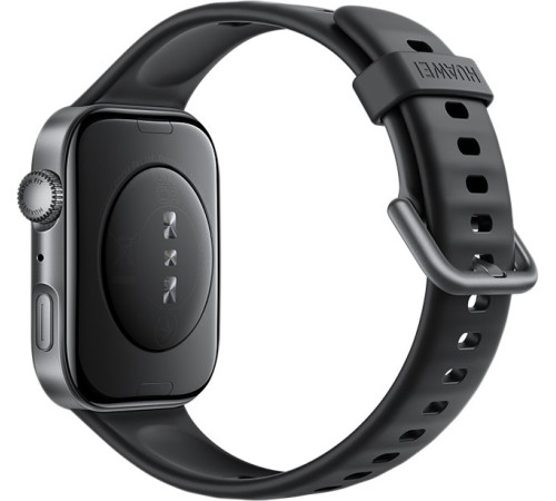 Умные часы Huawei Watch FIT 4 черный, с черным силиконовым ремешком, международная версия