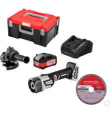 Угловая шлифмашина Интерскол УШМ-125/36ММ 900.4.1.42 с 1-им АКБ, кейс