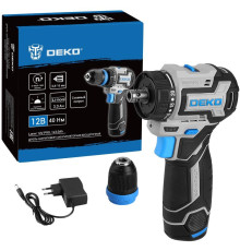 Дрель-шуруповерт Deko Loner 12V PRO 085-1121 с 1-им АКБ