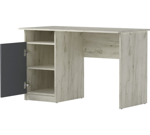 Стол Памир ПКС-12 крафт белый/антрацит