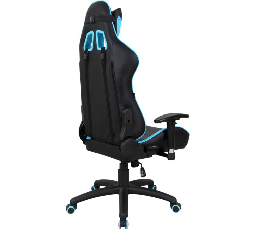 Кресло Brabix GT Master GM-110 черный/голубой