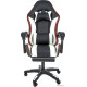 Игровое геймерское кресло Jiqiao DG8003 черный/белый