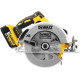 Дисковая циркулярная пила DeWalt DCS570P2 с 2-мя АКБ, кейс