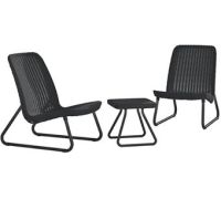 Набор садовой мебели Keter Rio Patio Set 246048 графит