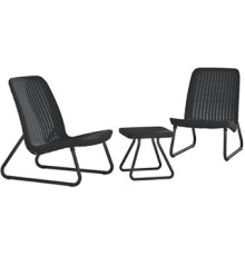 Набор садовой мебели Keter Rio Patio Set 246048 графит