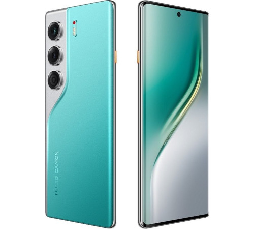 Телефон Tecno Camon 40 Pro 5G 8GB/256GB морской зеленый
