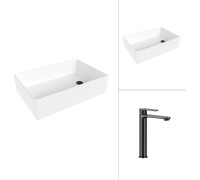 Умывальник Lauter 21518-1 + Moon 21СК8691BS