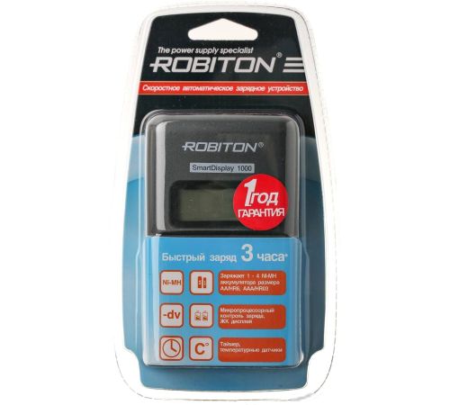 Зарядное устройство Robiton SmartDisplay 1000