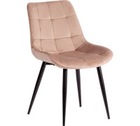 Стул TetChair Abruzzo металл/велюр бежевый HLR 8/черный