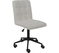 Офисное кресло AksHome Sonata молочный шенилл Ote Canna 100/черный