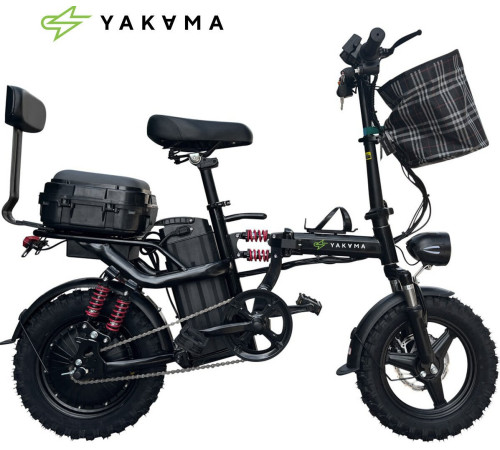 Электровелосипед Yakama R5 черный