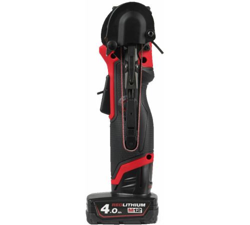 Ленточная шлифмашина Milwaukee M12 Fuel FBFL10-402B с 2-мя АКБ, сумка