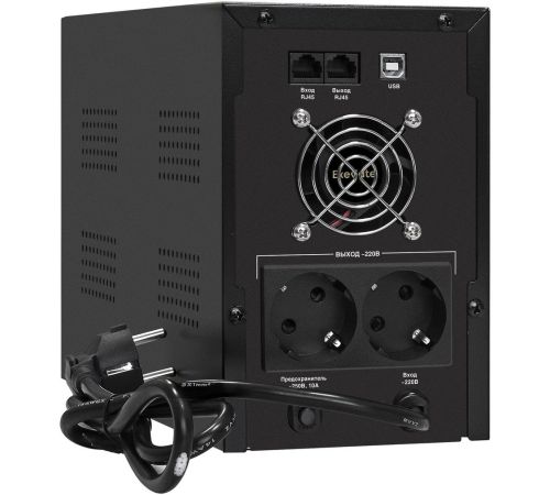 Источник бесперебойного питания ExeGate SpecialPro Smart LLB-2000.LCD.AVR.2SH.RJ.USB EX292632RUS