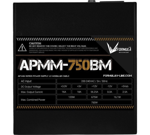 Блок питания Formula APMM-750BM