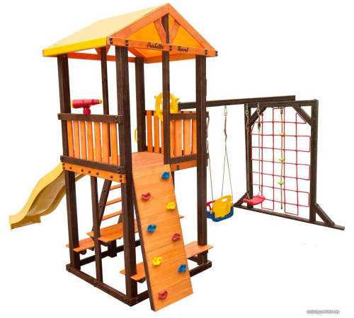 Игровой комплекс Perfetto Sport Bari-10 качели лодочка, малыш