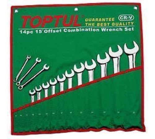 Набор ключей  Toptul GAAA1604 16 предметов