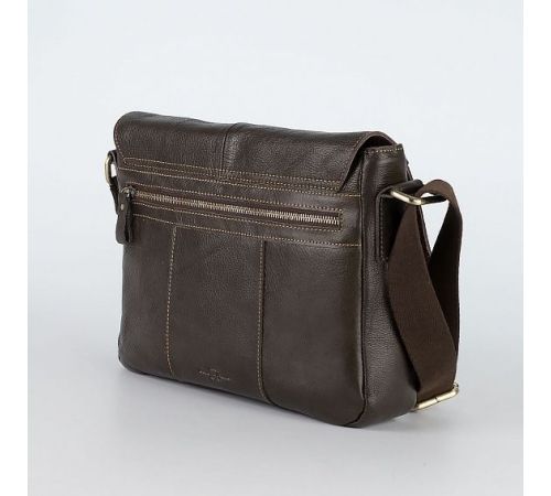 Сумка через плечо Poshete 253-5238-29-DBW коричневый
