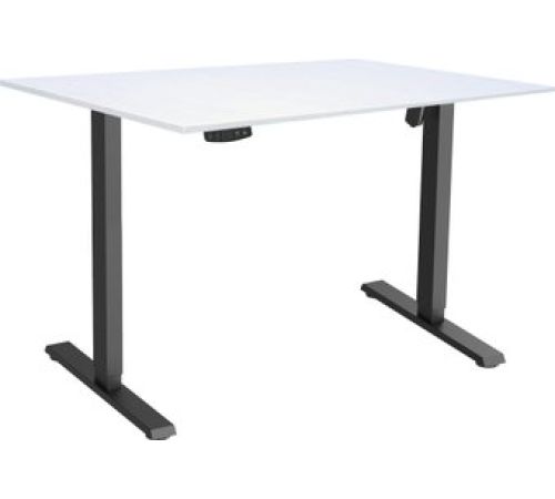 Стол с регулировкой высоты ErgoSmart Electric Desk Slim 1200х650х18мм ясень тронхейм/черный