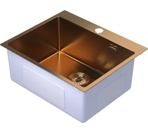 Кухонная мойка Mixline Pro 555135 бронза, с сифоном