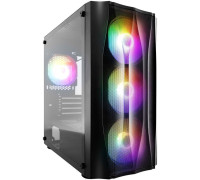 Корпус 1stPlayer Firebase X3-M-BK-4F1