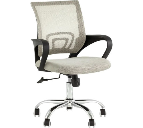 Офисное кресло TopChairs Simple New WH-805 серый