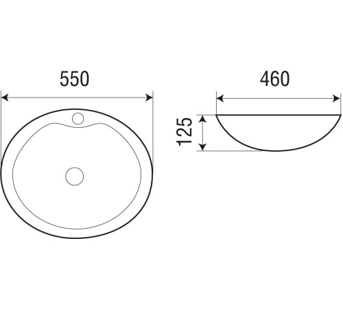 Умывальник WeltWasser Elbach 1147