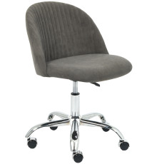 Кресло TetChair Melody флок, серый