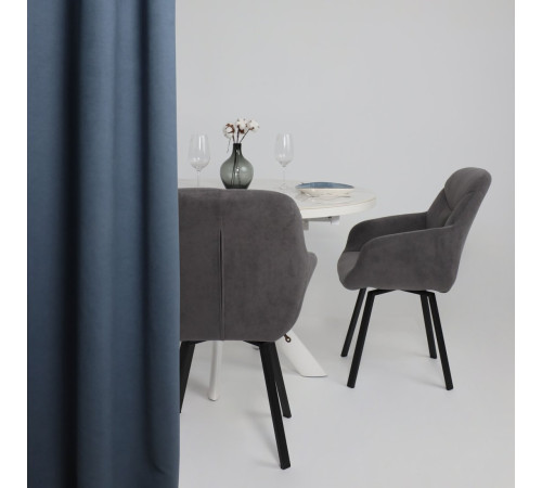 Стул Мамадома Romeo smile 360 b28 Antracite Lux/черный