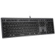 Клавиатура A4Tech Fstyler FX50 серый