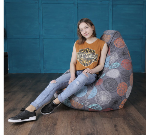 Кресло-мешок Flagman Груша Макси Г2.4-107 Рингс 01