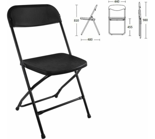 Офисный стул Brabix Golf CF-002 4 шт черный