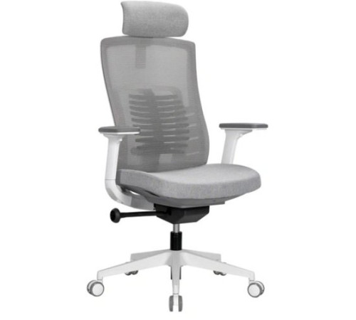 Офисное кресло SPARX Raze White серый